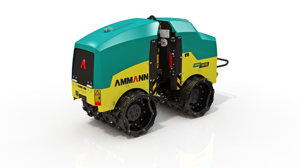 Articulating Trench Roller