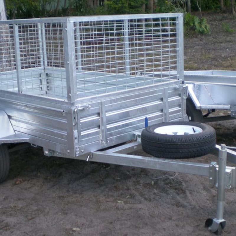 Caged Trailer- Single Axle