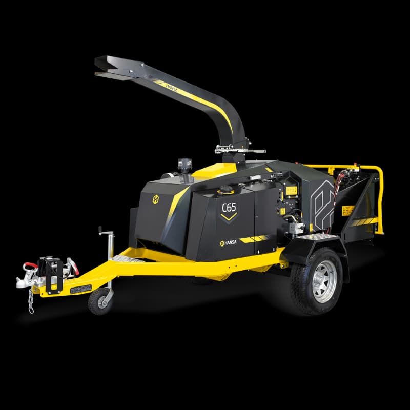 10" Wood Chipper C65 Road Towable