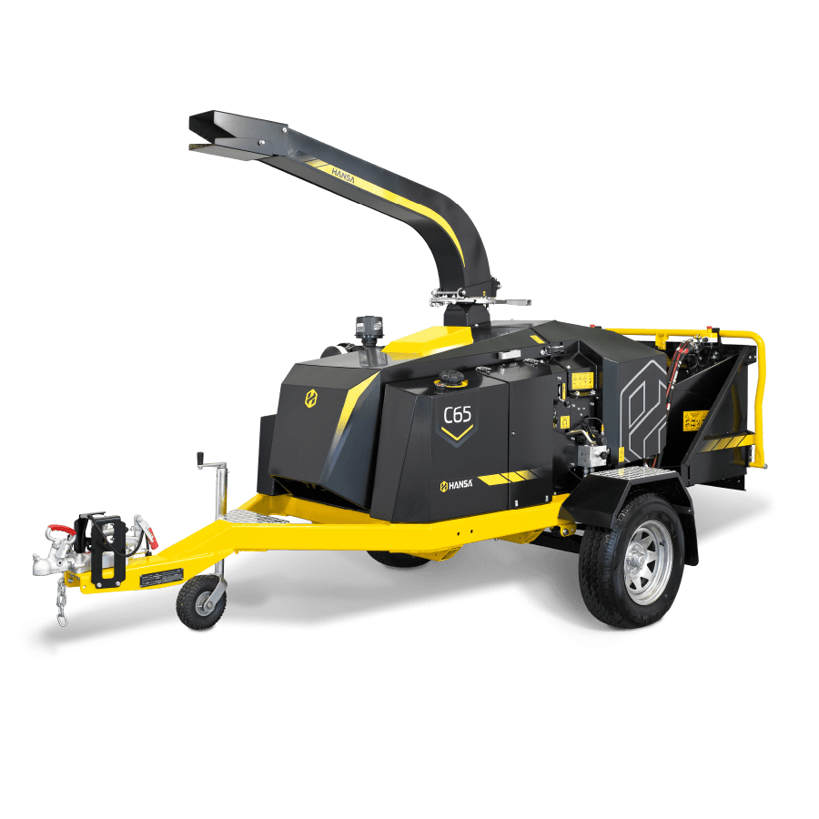 10" Wood Chipper C65 Road Towable